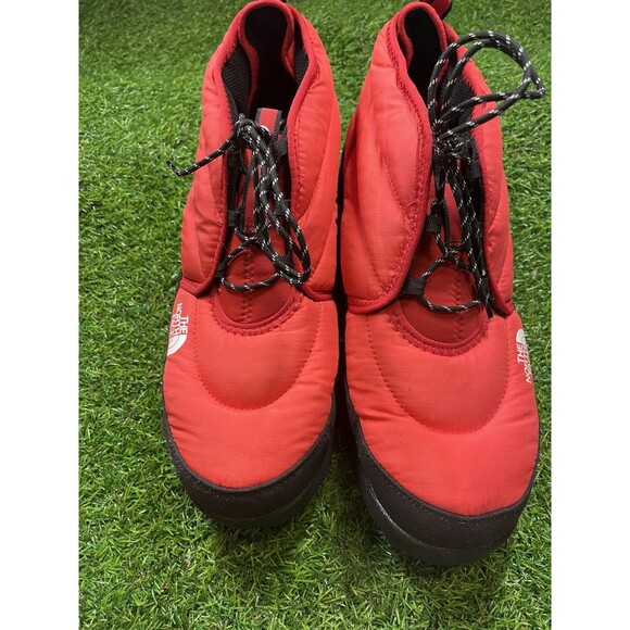 The North Face ThermoBall Traction Mule Red 12 Men’s Winter Camp Slippers EUC main image 6